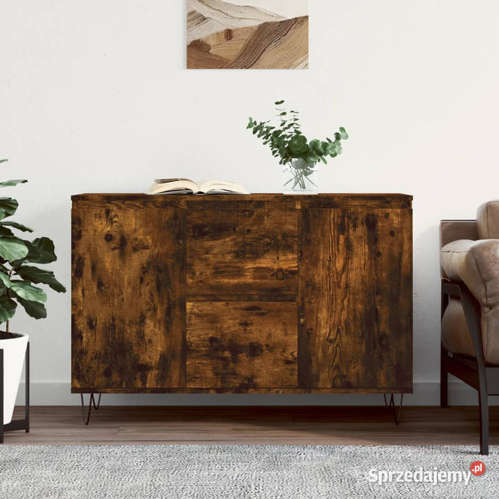Szafka przydymiony dąb 104x35x70 materiał Warszawa