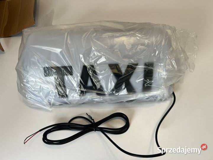 Lampa TAXI LED na magnes wtyczka zapalniczki Kraków