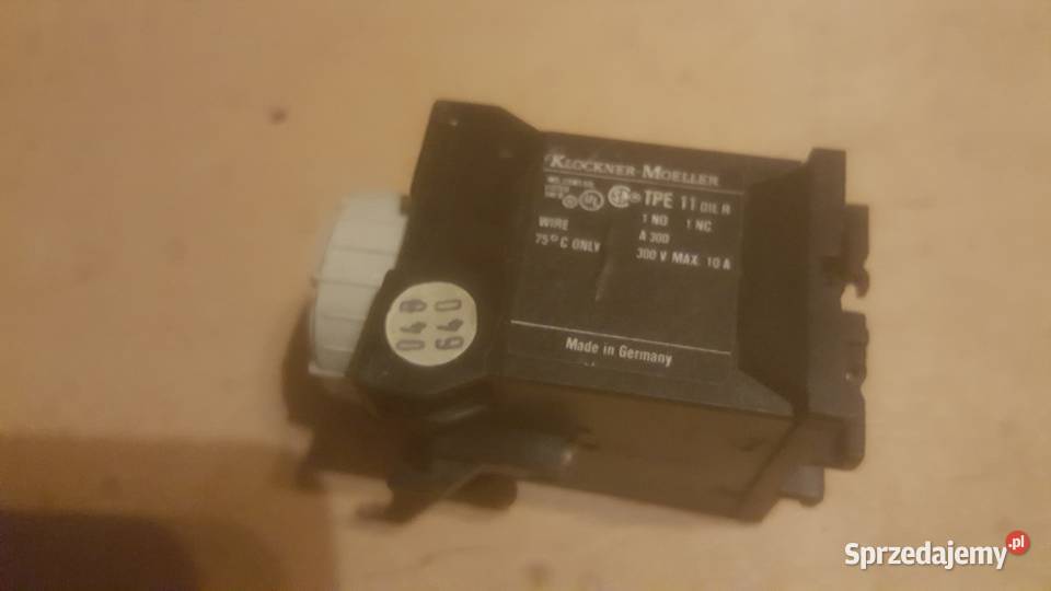 Przekaźnik czasowypneumatyczny Moeller TPE 11 Poznań