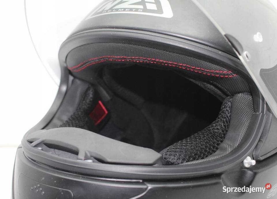 NZI SPYDER Kask motocyklowy V Maty Black czarny Trojanów