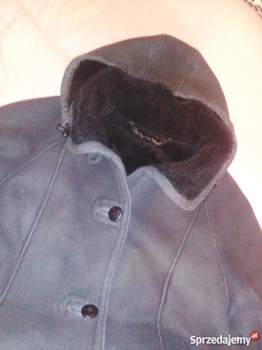 Kożuszek sztuczny szary rozmiar 4244 szary/srebrny mazowieckie Ostrołęka sprzedam