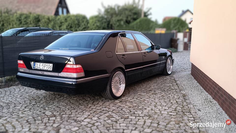 Mercedes S klasa W140 S420 V8 piękna z Włoch Legnica
