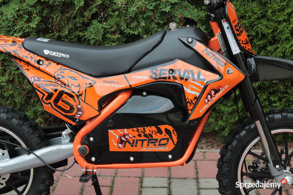 cross dirt bike 80W 36V 1010 calowy elektryczny zachodniopomorskie Goleniów