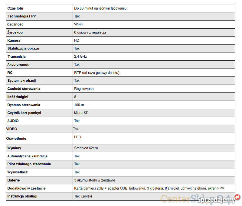 Duży dron 62 OVERMAX XBee Drone 52 FPV WIFI Poznań