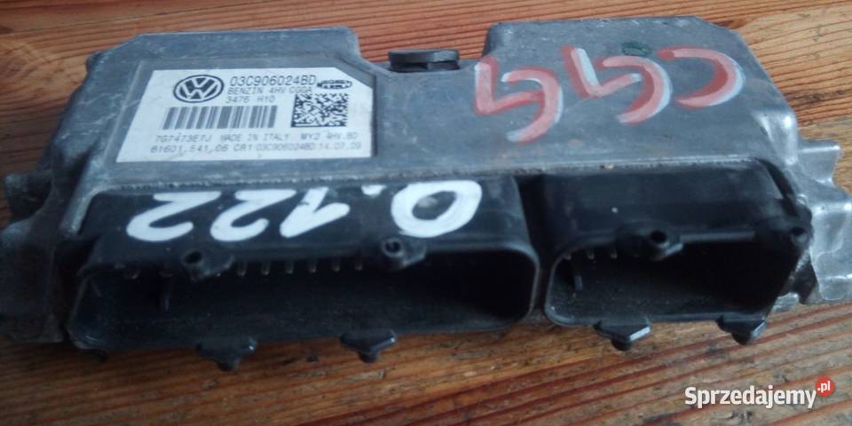 Komputer silnika VOLKSWAGEN GOLF 6 03c906024bd wielkopolskie Margonin