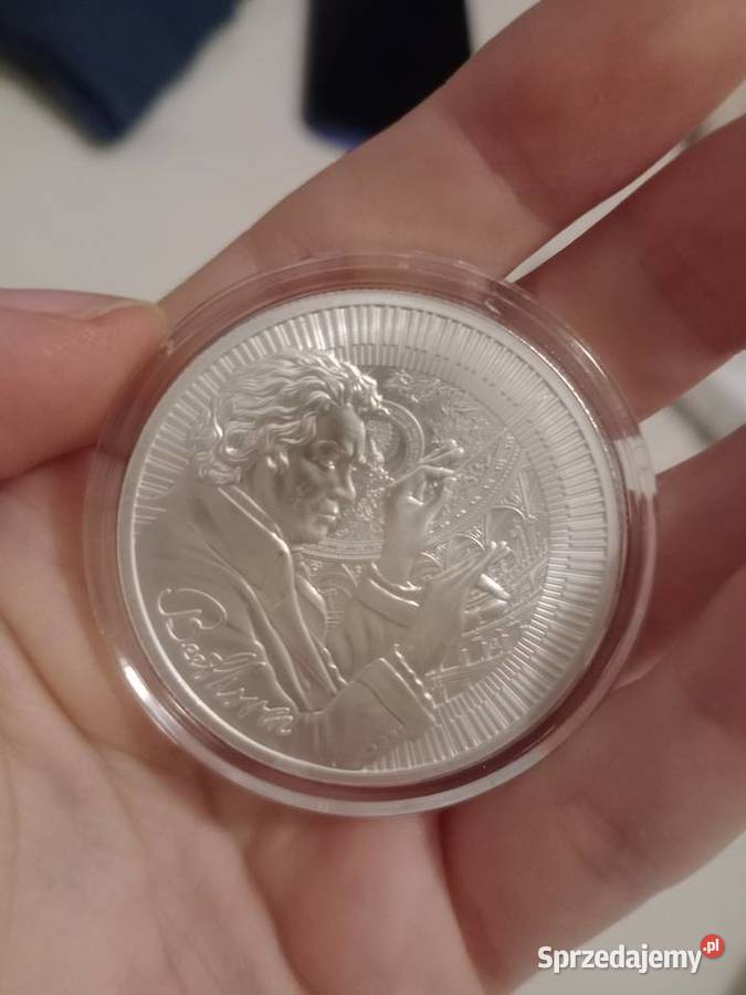 Srebrna moneta 1 oz Numizmatyka Gdańsk