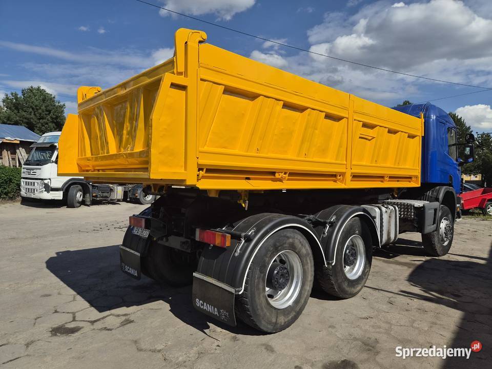 WYWROTKA SCANIA P124 420 MEILLER KIPPER 6x6 Parczew