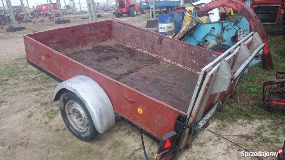przyczepka dmc 1300najazdraty 05zamianadowóz Probostwo Górne