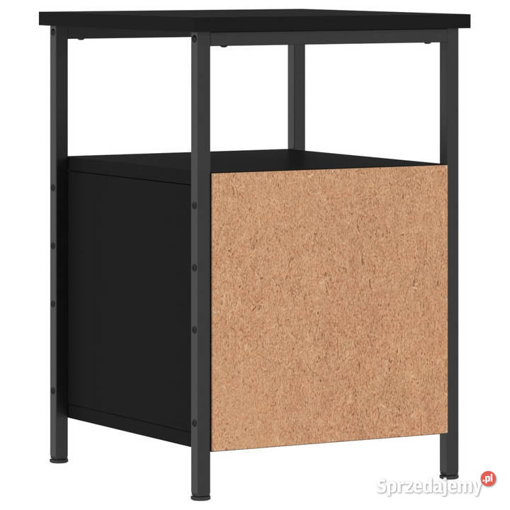 Szafka nocna czarna 34x355x50 materiał Warszawa