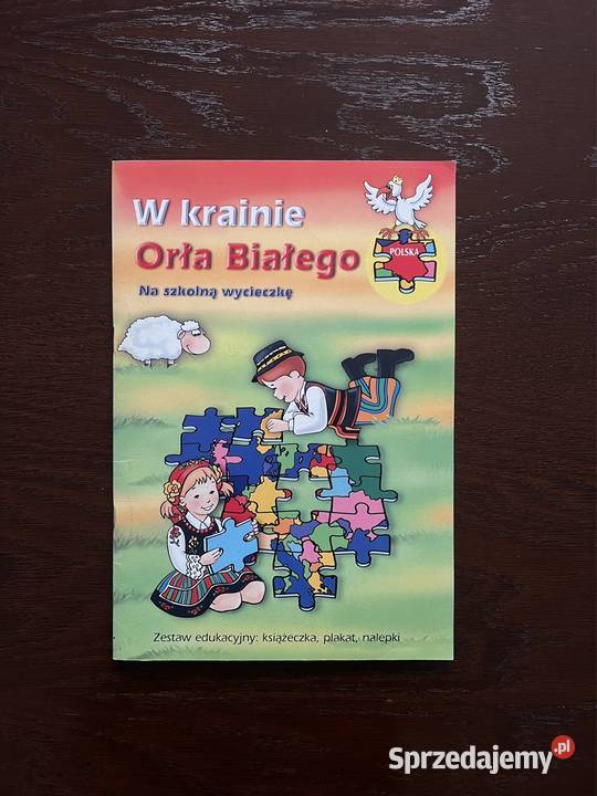 W krainie Orła Białego książeczka z naklejkami śląskie Częstochowa