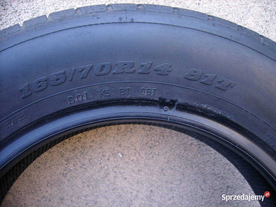 Dunlop SP 10A 16570 R14 81T DOT 0607 6mm i 5mm 70 Radom
