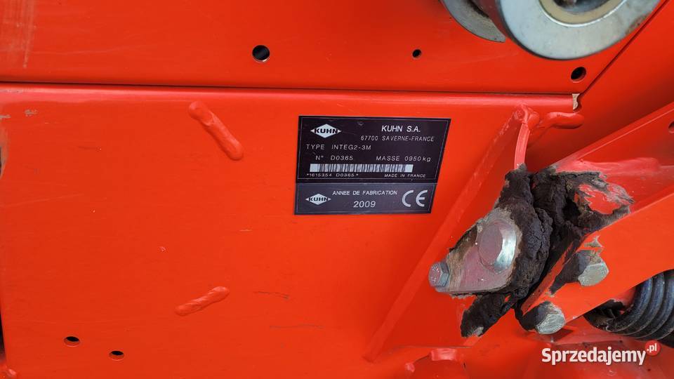 Agregat uprawowo siewny Kuhn Integra 3m Subkowy sprzedam