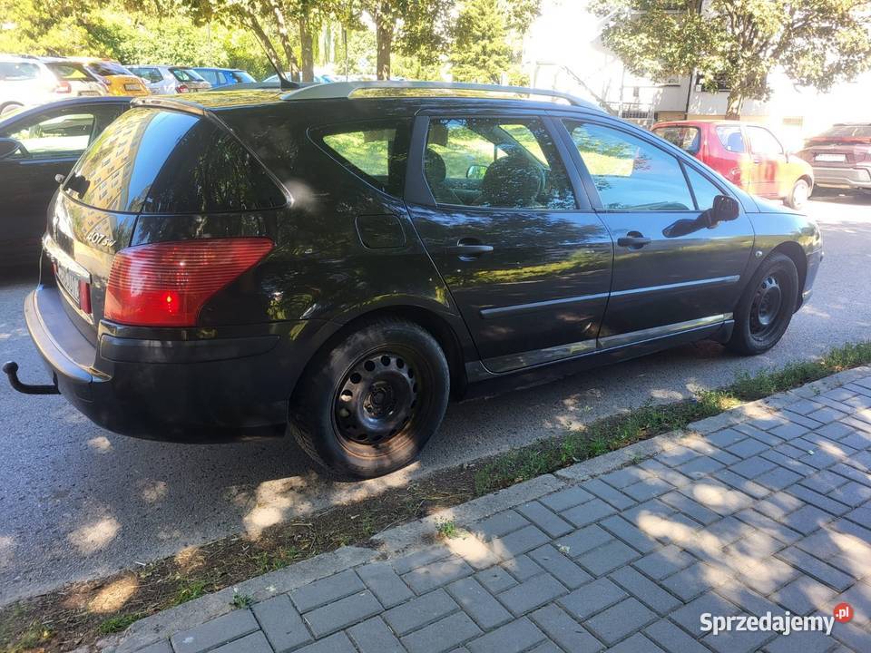 Peugeot 407 kombi 16 hdi sprawa klimatyzacja 4/5 lubelskie Lublin sprzedam