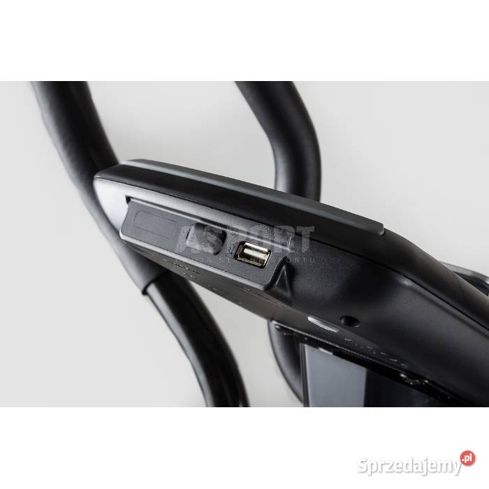 Orbitrek elektryczny BLAZE z iConsolesrebrny Sprzęt do ćwiczeń