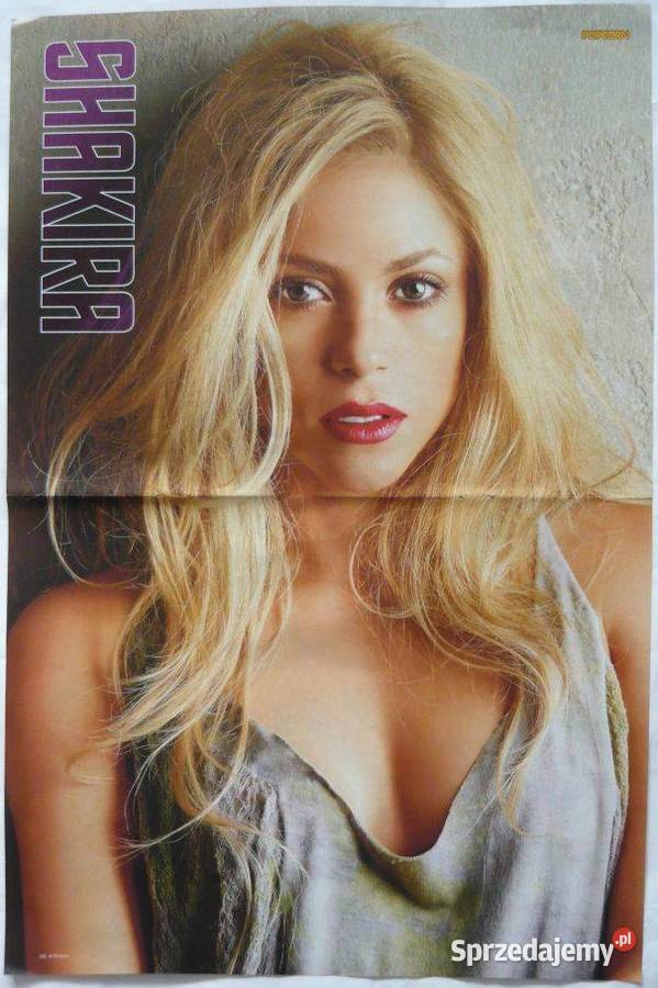 PLAKATY SHAKIRA WYPRZEDAŻ ŚWIAT PLAKATÓW Bydgoszcz sprzedam