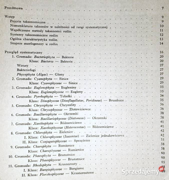 Zarys systematyki roślin Jakub Mowszowicz Chełm