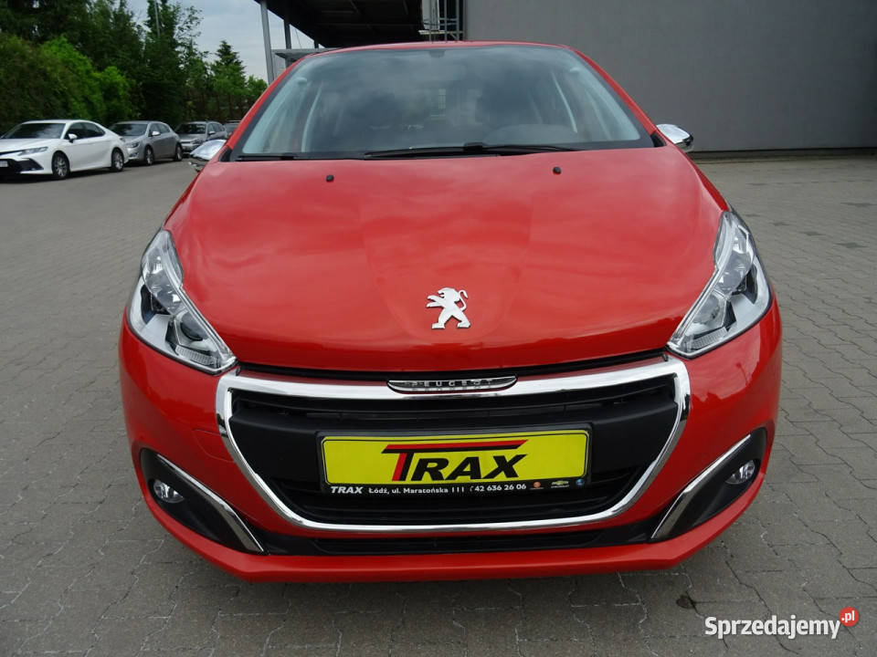 Peugeot 208 12 82 Style krajowy niski ESP Łódź