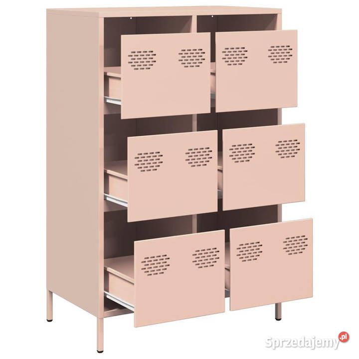 Szafka różowa 68x39x1015 stal WM851221 mazowieckie