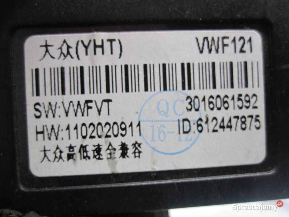 VW GOLF VI LIFT 11r CanBus Decoder 3016061592