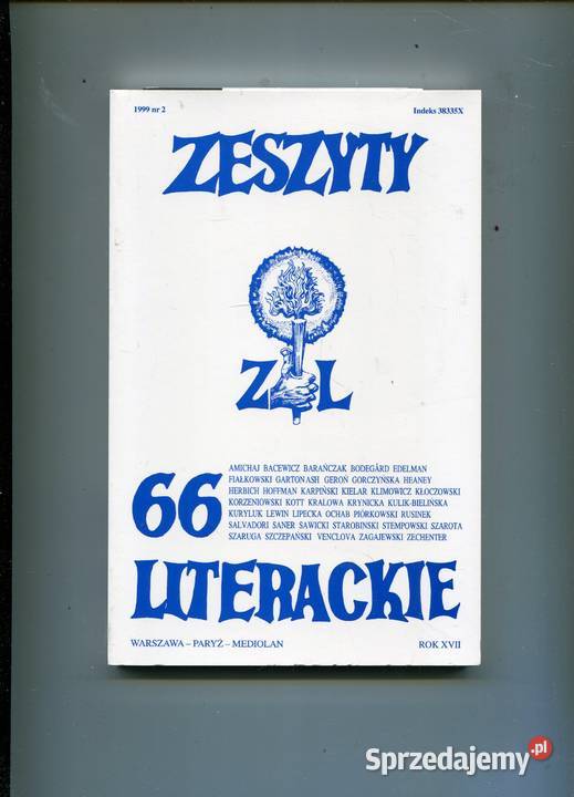 Zeszyty literackie 66 XVII zachodniopomorskie sprzedam