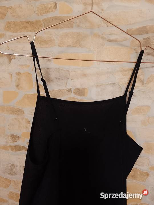36S ASOS Design Czarna Halka pod sukienkę z Halki i koszulki małopolskie Kraków