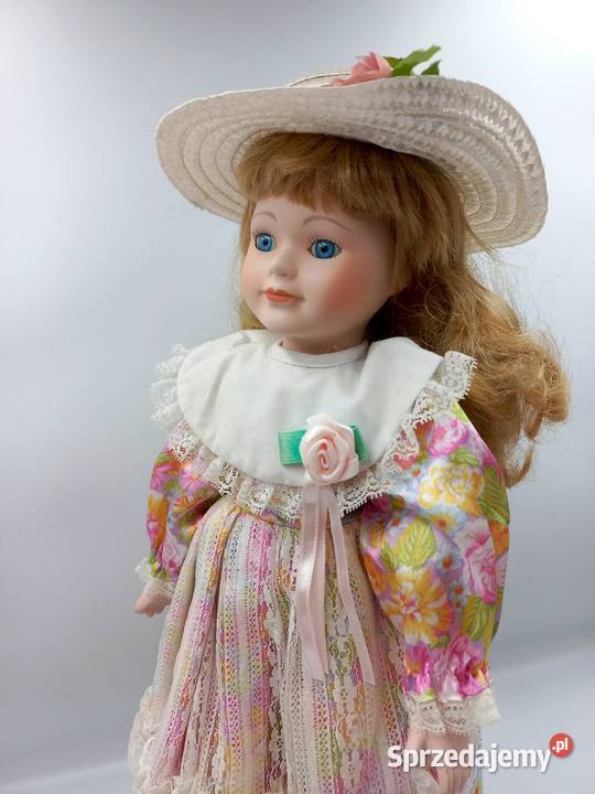 Przepiękna kolekcjonerska lalka porcelanowa w Inowrocław