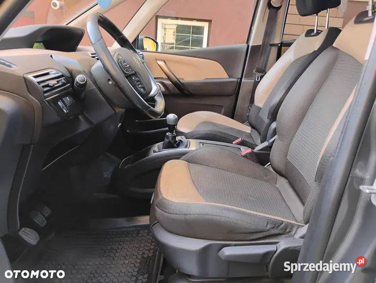 C4 Grand PICASSO 2016r 20HDI Uszkodzony Jeździ kurtyny powietrzne Parczew