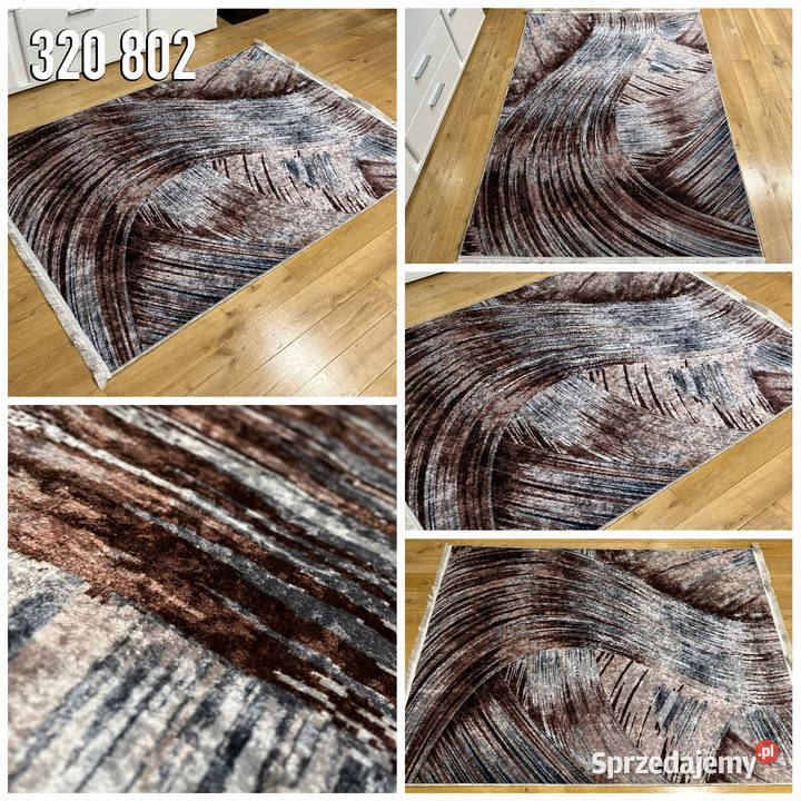 NOWOCZESNY DYWAN 130X190 PRINT 320802 CIENKI Białystok