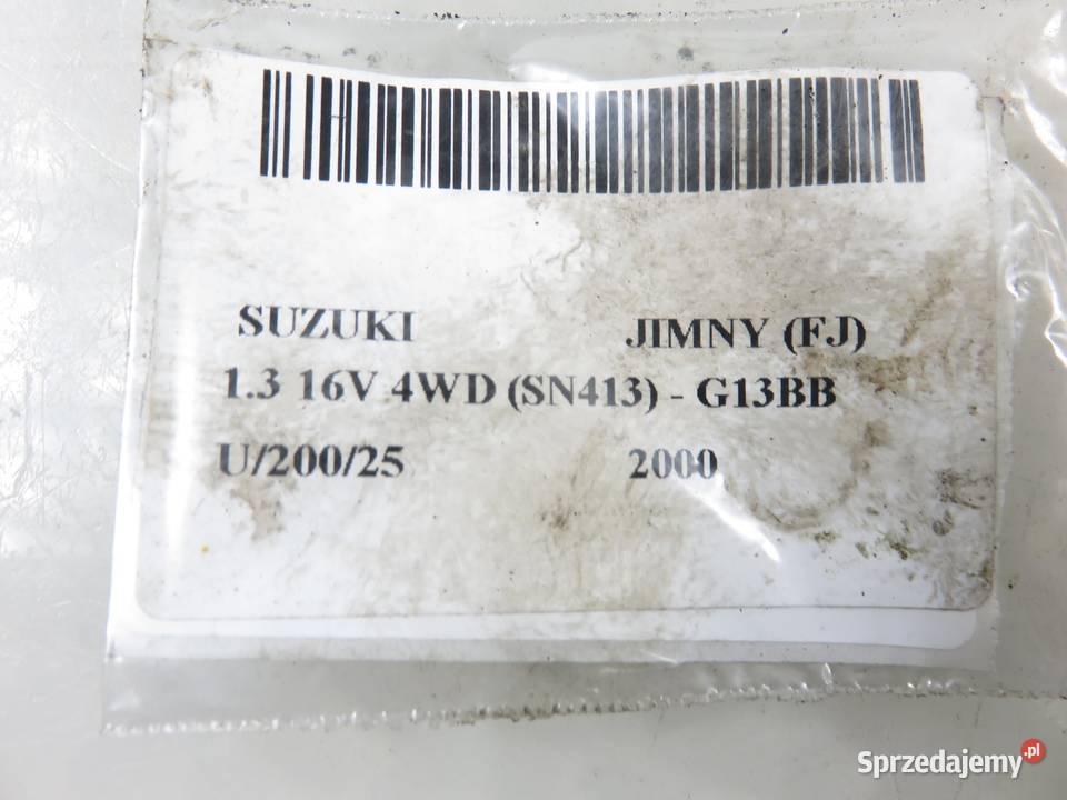 PÓŁOŚ LEWA TYLNA SUZUKI JIMNY 13 16V