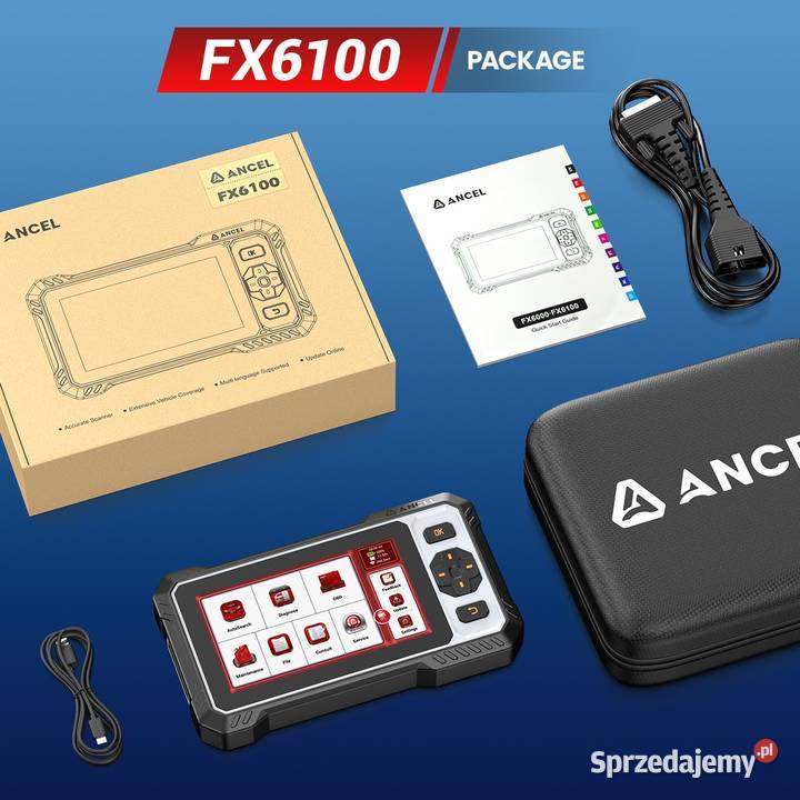 Ancel fx6100 wszystkie systemy 15 funkcji Siemianowice Śląskie sprzedam