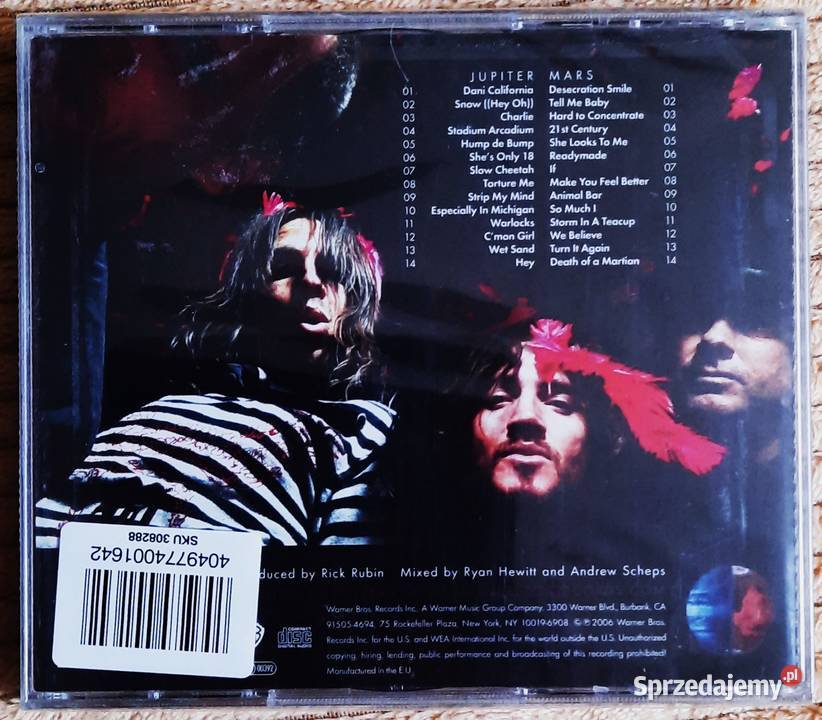 Album 2 X CD Stadium Arcadium RED HOT CHILLI 2 płyty mazowieckie Warszawa sprzedam