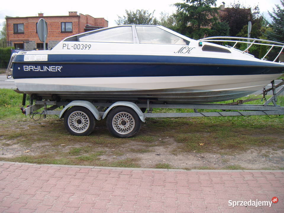 Motorówka ŁODZ BAYLINER 1950 KADŁUB wielkopolskie Września