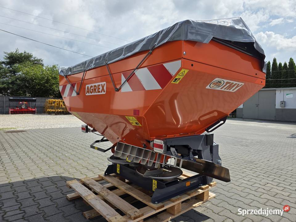 Rozsiewacz nawozów AGREX TMY 850 ISOBUS nie nieuszkodzony sprzedam