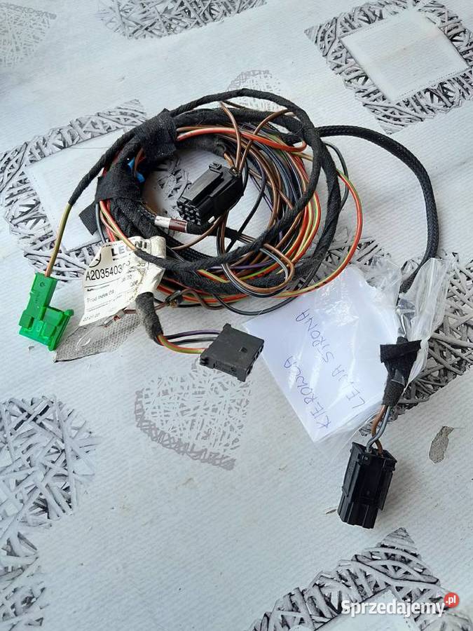 Mercedes W203 W209 wiązka podgrzewanych foteli osobowe Gdańsk