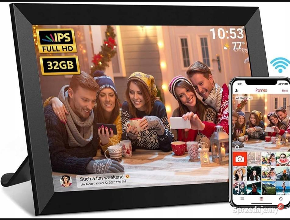Cyfrowa Ramka na Zdjęcia Frameo ZNDP1002 32 GB Ramki Ostrowiec Świętokrzyski