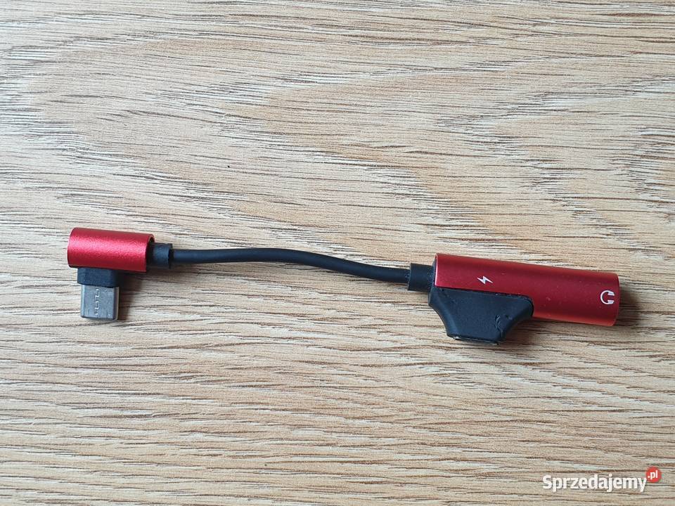 Adapter USB-C ładowanie + muzyka