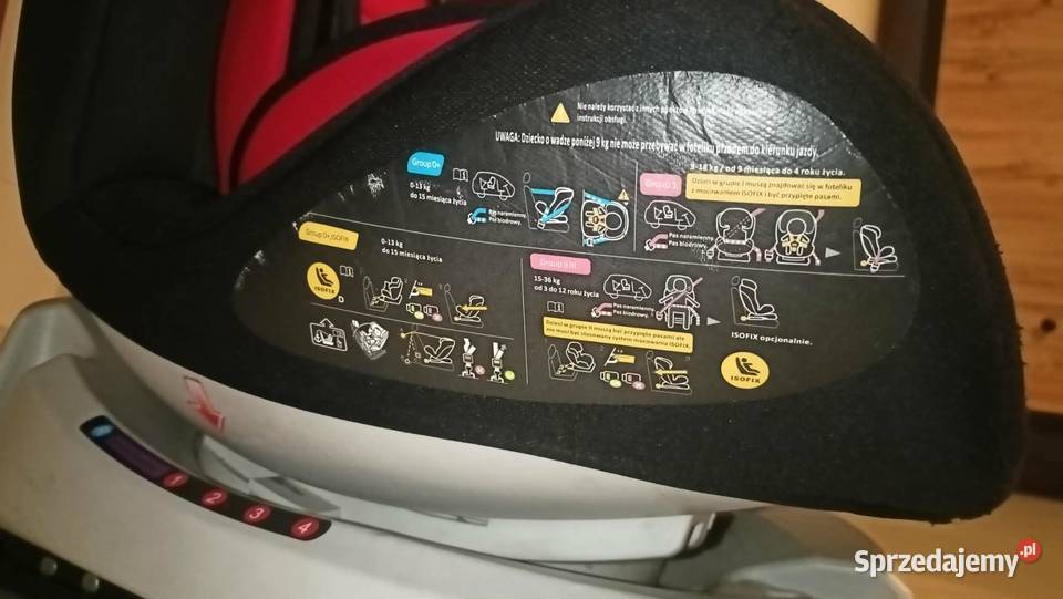 Fotelik samochodowy isofix Summer Baby Aruba 036 Godziszka