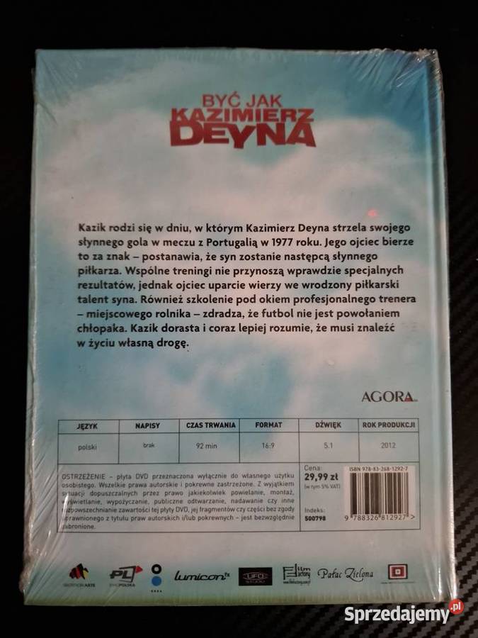 Być Kazimierz Deyna DVD Film Polski 2012 Piłka
