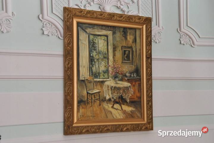 Ferdynand Ruszczyc Wnętrze Pokoju Dworek Kraków