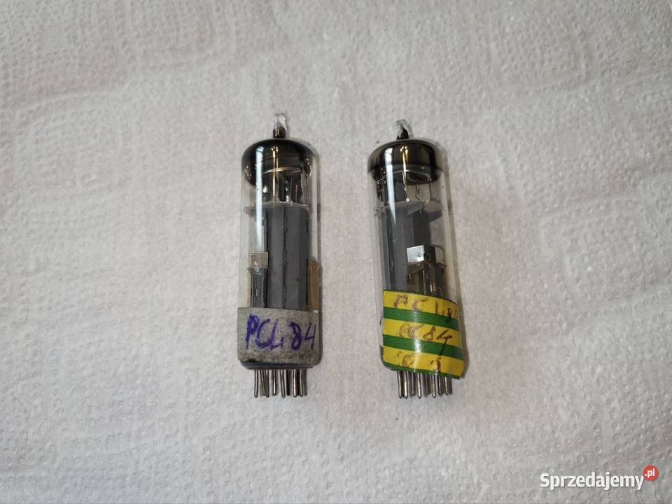 Lampy elektronowe PCL84 sparowane 2 Radziechowy