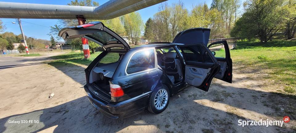 STAN TECHNICZNBMW E39 Touring 30d M57 2003 r elektryczne lusterka Łódź