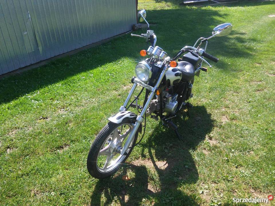 Chopper 50cc czarny małopolskie Bobowa sprzedam