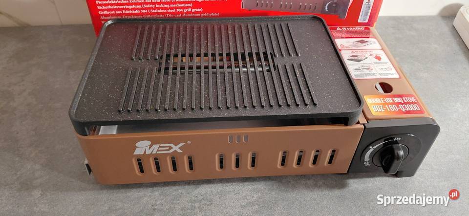 Kuchenka i Grill Gazowy 2w1 IMEX BDZQ3000 Sprzęt kuchenny Kutno
