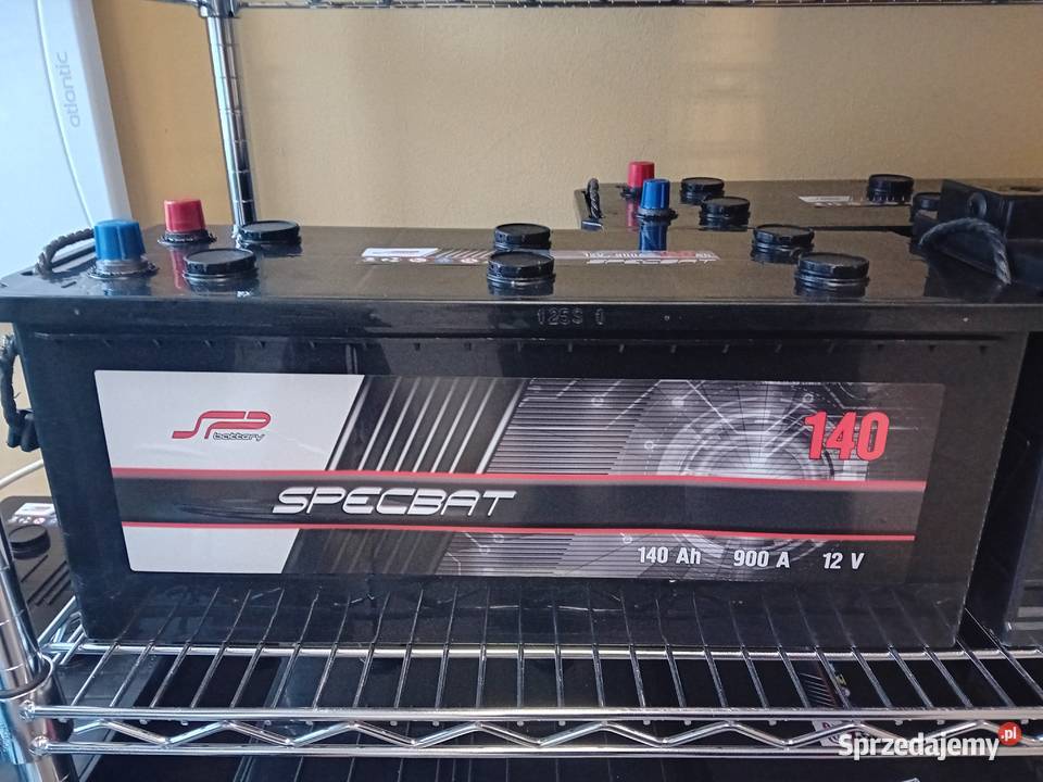 Akumulator SPECBAT 140Ah 900A EN LEWY PLUS ciężarowe zachodniopomorskie Szczecin
