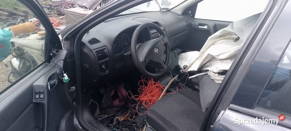 opel astra G 16 16v na części na wrack race Rok produkcji 2000 mazowieckie Serock