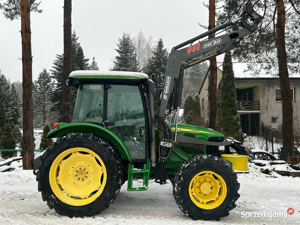 John Deere 5720 Tur MX 5090R Claas Axos 340 Laskowiec