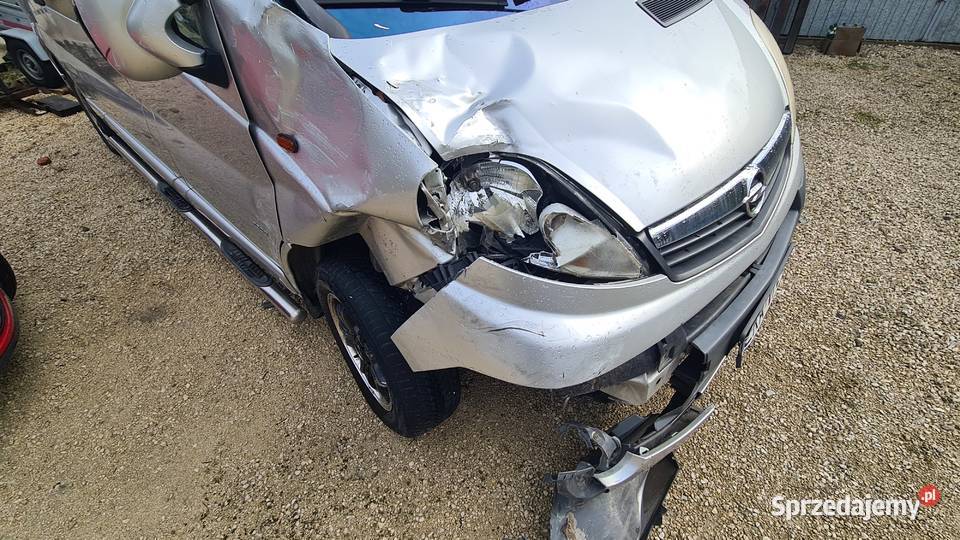 Opel vivaro 2006 25 cdti uszkodzony sprzedam