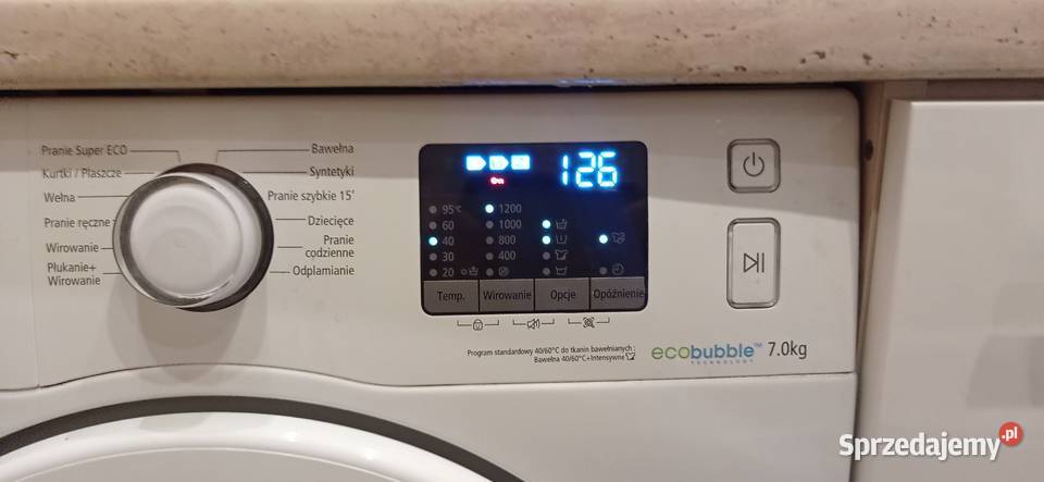 Pralka Samsung ecobubble Drawsko Pomorskie sprzedam
