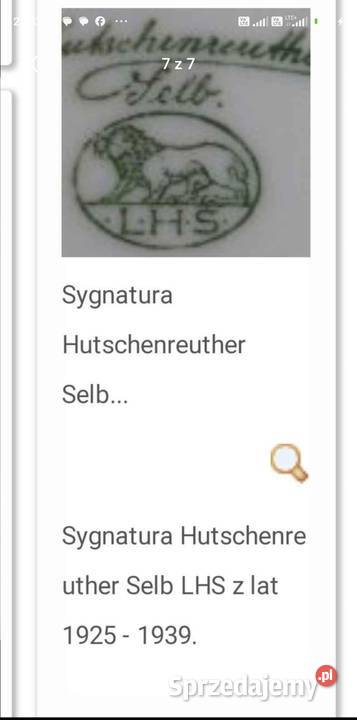 HUTSCHENREUTHER SELB DUŻA PATERA Z UCHWYTAMI
