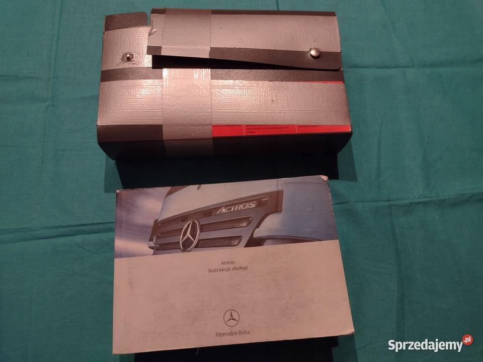 MERCEDES ACTROS MP2 2006 Komplet Instrukcja